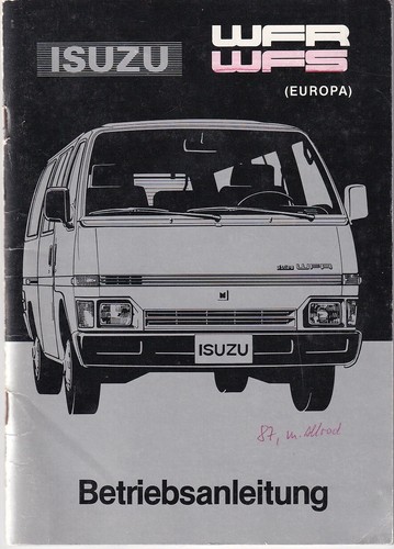 Isuzu wfr wfs - wfr,
