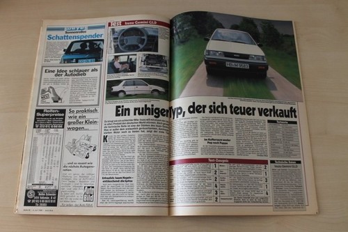 Auto bild 1988 isuzu gemini - bild,