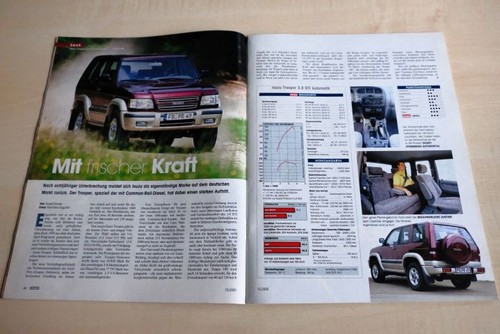 Mot 2000 isuzu trooper 0 - mot, 3.0