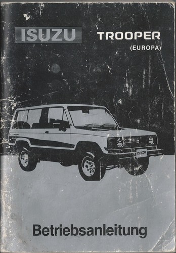 Isuzu trooper - isuzu, 1
