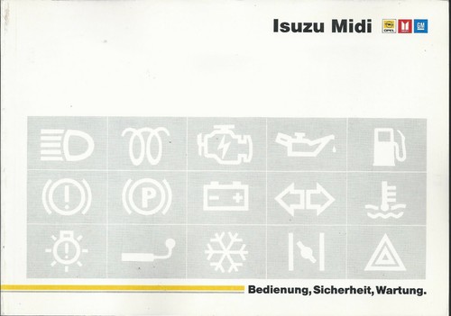 Opel isuzu midi - opel,