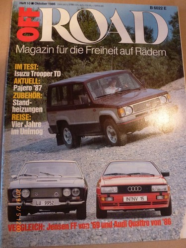 Off road 1986 - off, siehe