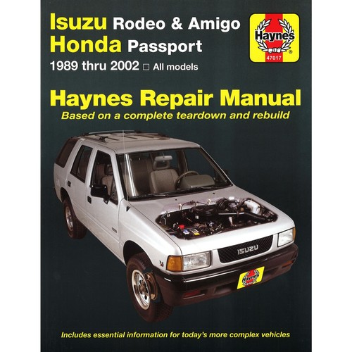 Isuzu rodeo amigo honda - isuzu,