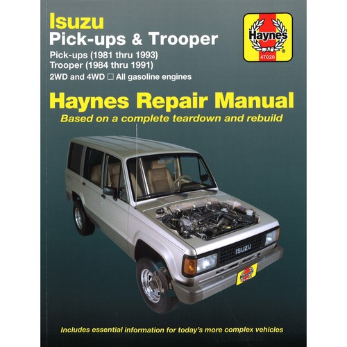 Isuzu pick ups - pick-ups, trooper
