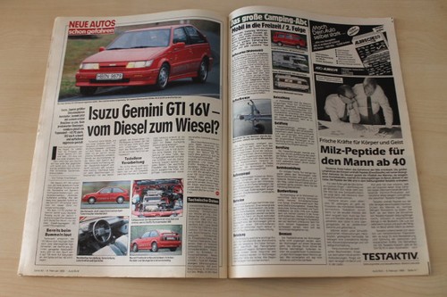 Auto bild 1989 isuzu - auto, gemini